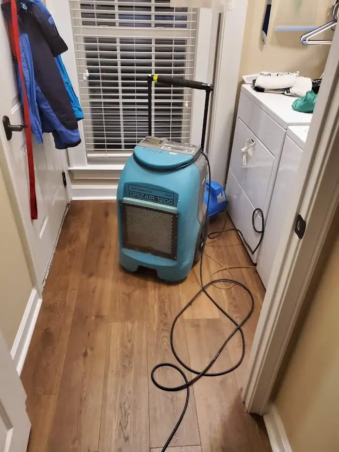 Commercial dehumidifier deployed for Flood Damage Cleanup in Grand Haven