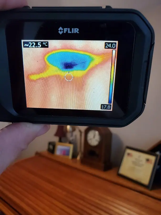 Thermal imaging inspection for water damage in Grand Haven